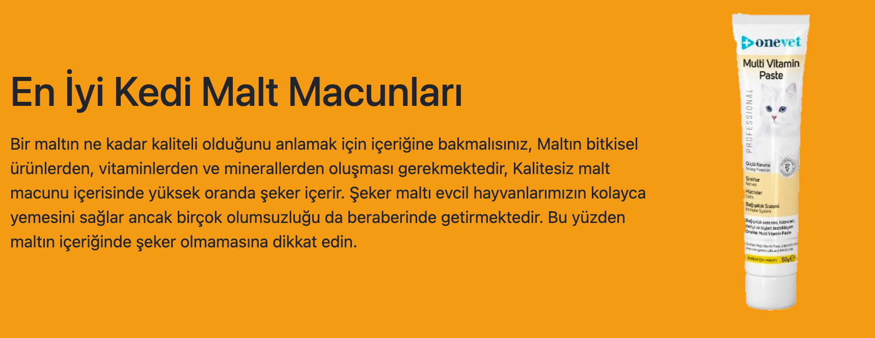 En İyi Kedi Malt Macunu